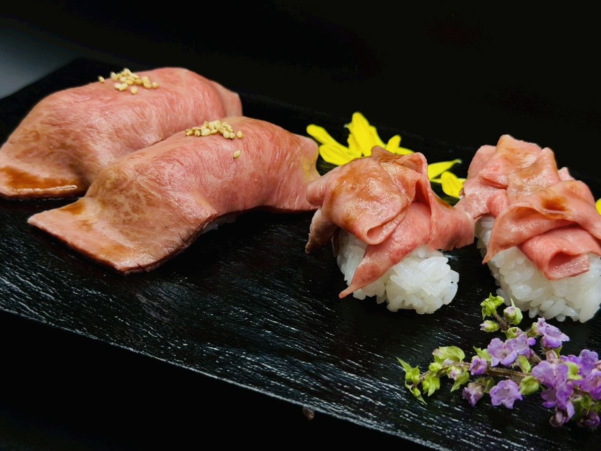 松阪牛　肉寿司4貫 ＜肉フェスキッチン（肉フェス公式）＞