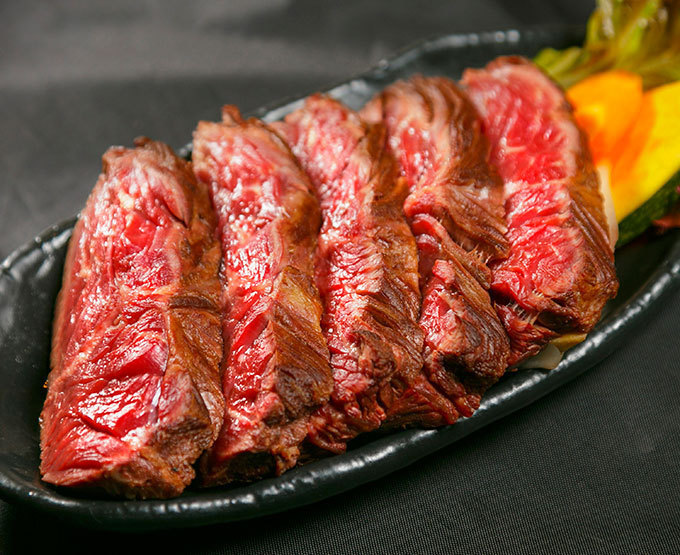 牛ハラミステーキ＜焼肉 鈴木せいざえもん（千葉県山武市）＞