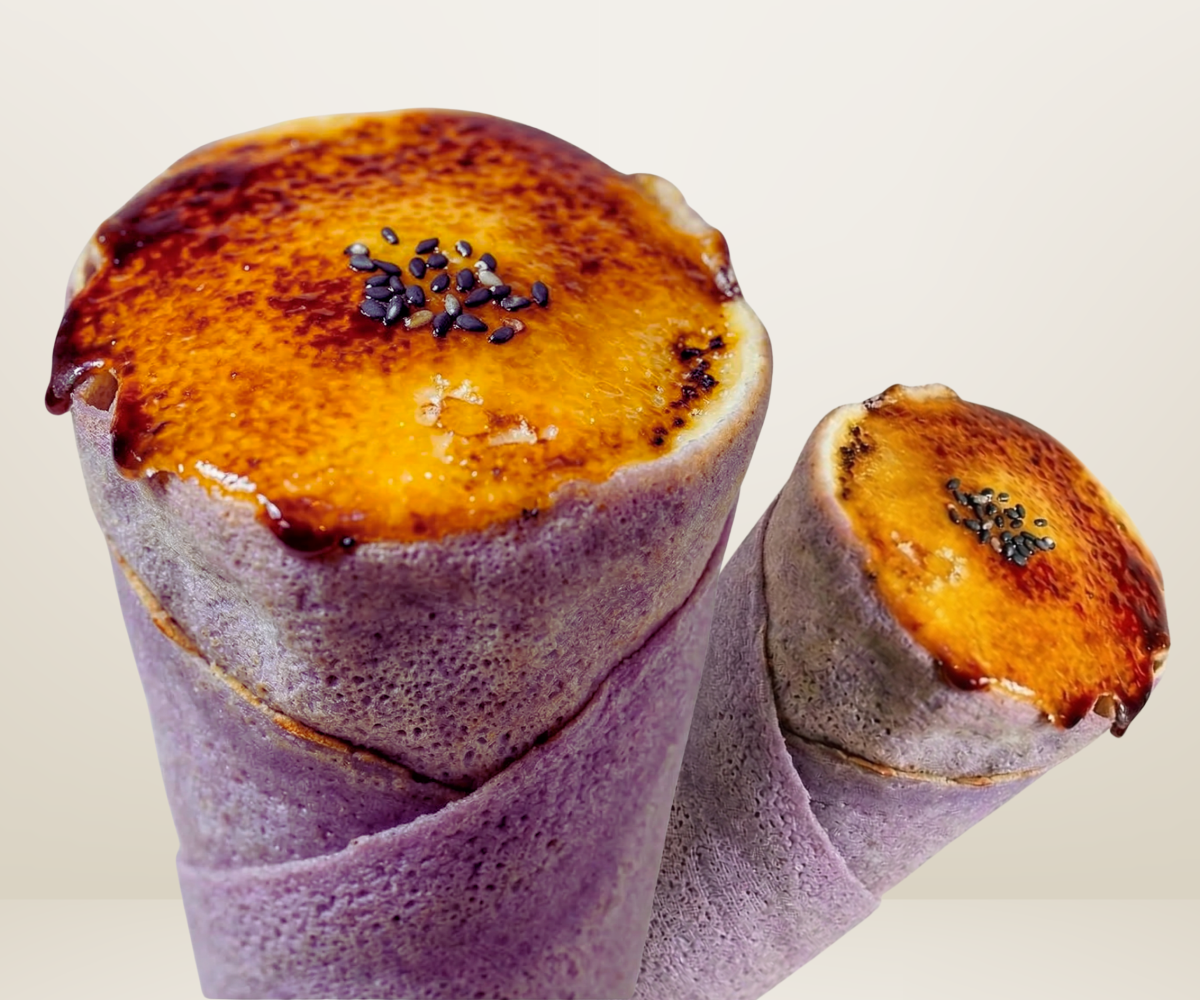 焼き芋アイスブリュレクレープ＜肉フェスキッチン（肉フェス公式）＞