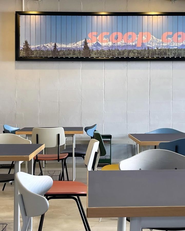 「SCOOP COFFEE」店内