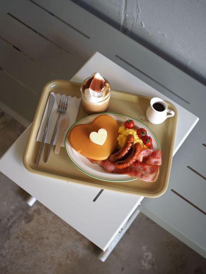 「heart pancake B」1590円