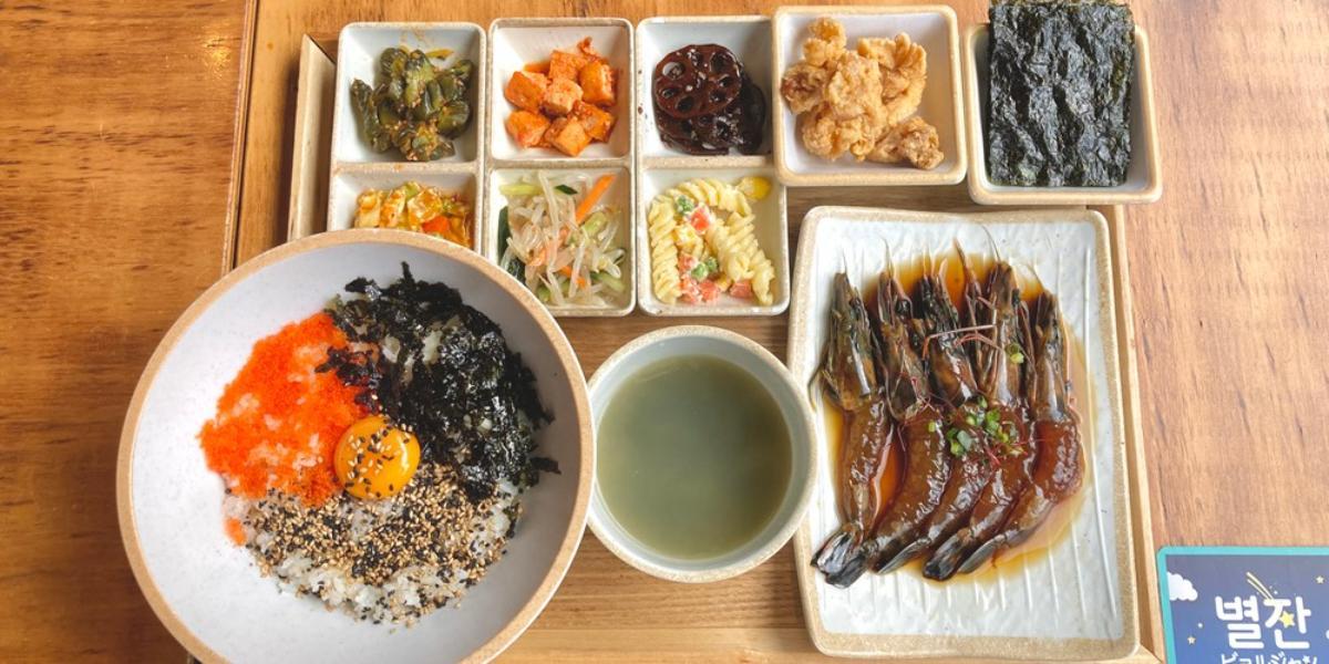 「えび醤油づけハンサン」1408円