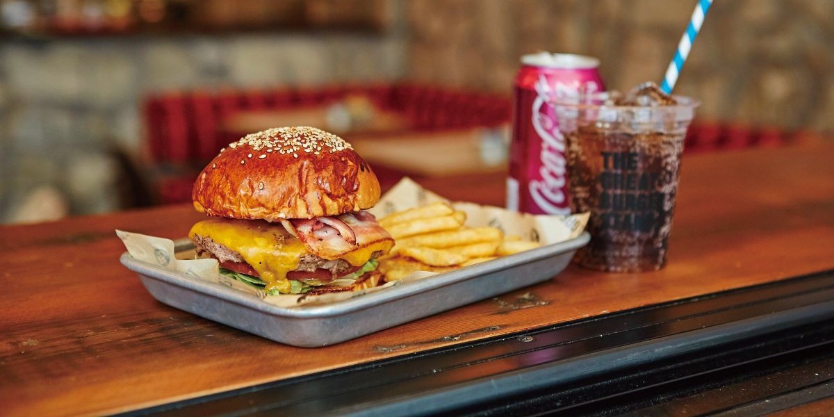THE GREAT BURGER STAND