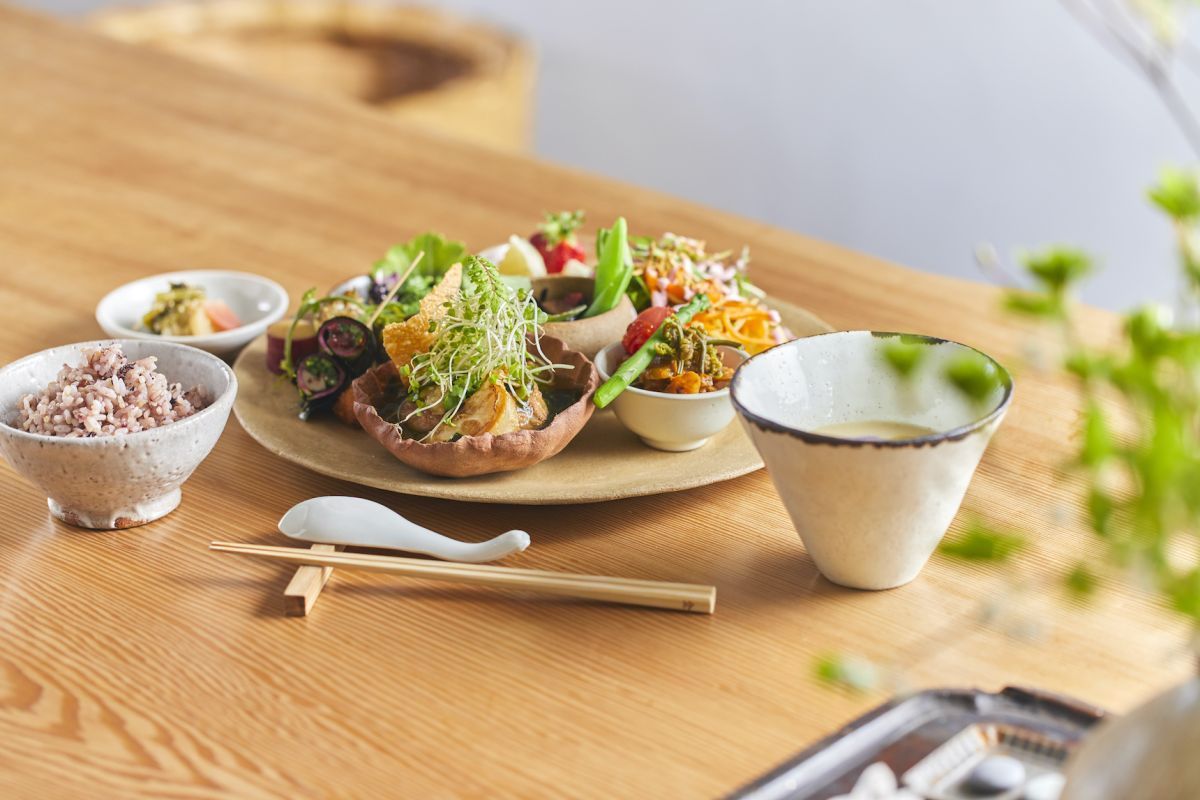 「菜食光兎舎ごはんプレート」2900円