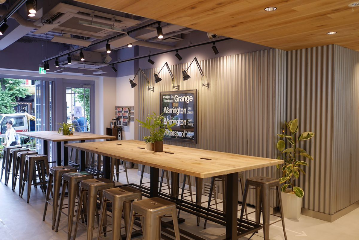 「GREEN BROTHERS EBISU」店内