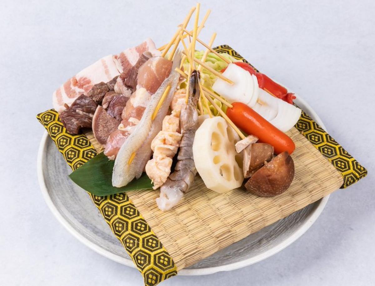 串カツぼっちゃんと恵比寿」食材