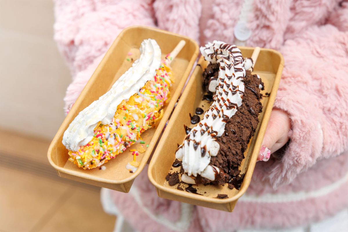 2種のチョコバナナ
