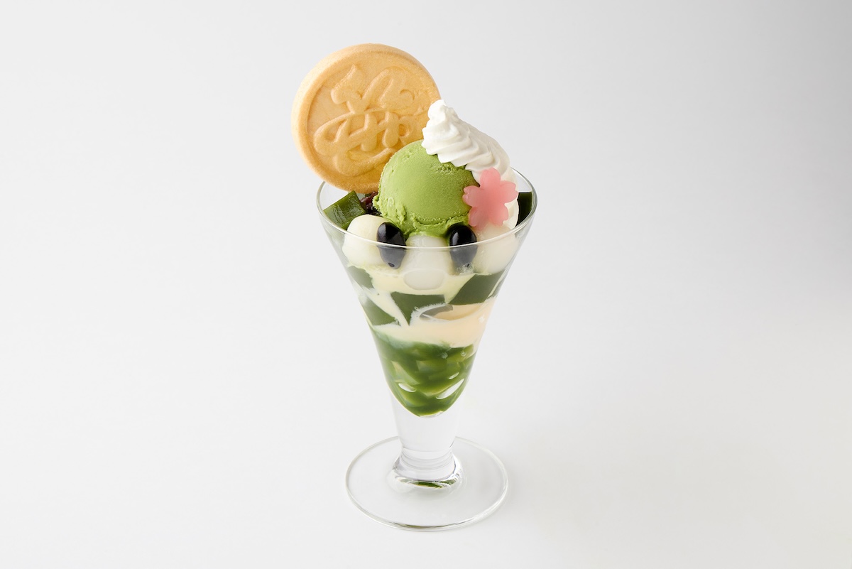 「抹茶パフェ」1540円