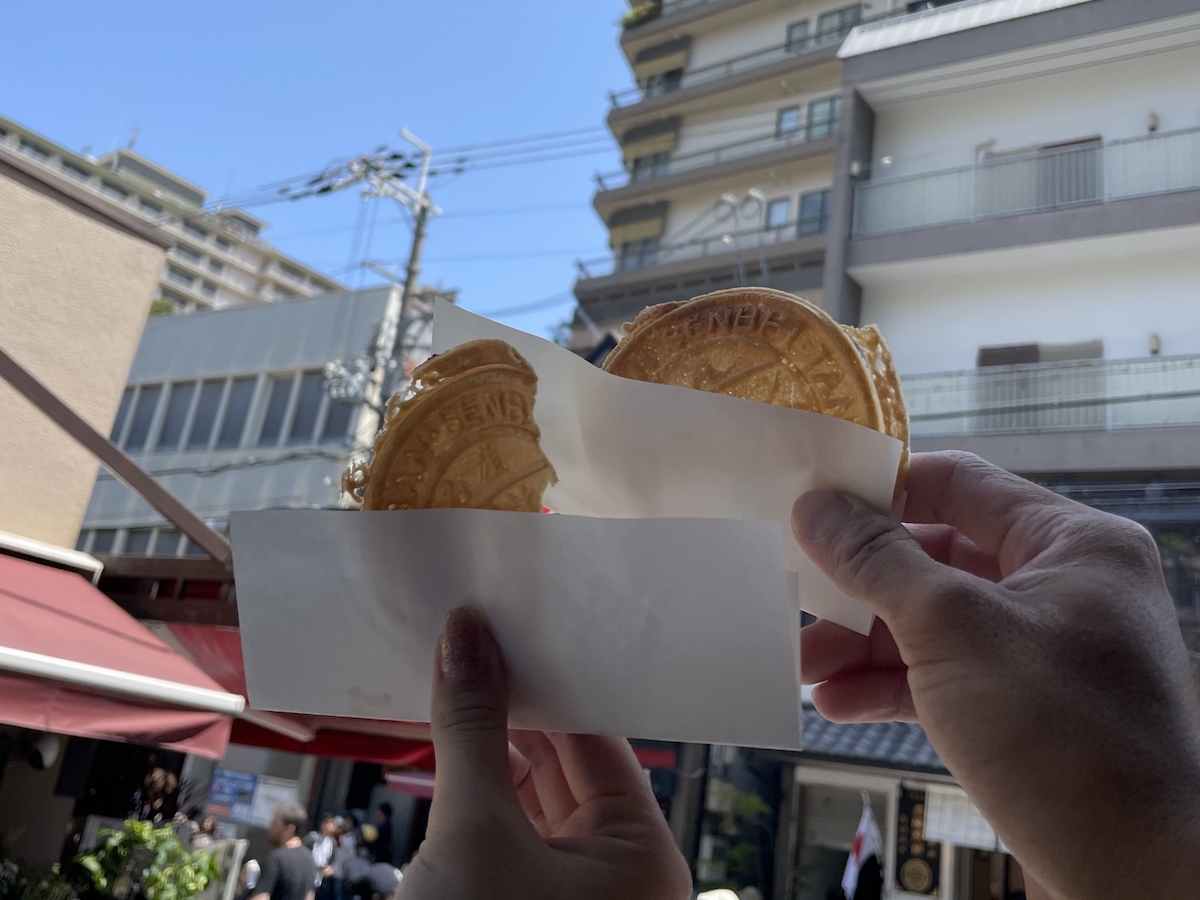 炭酸せんべい
