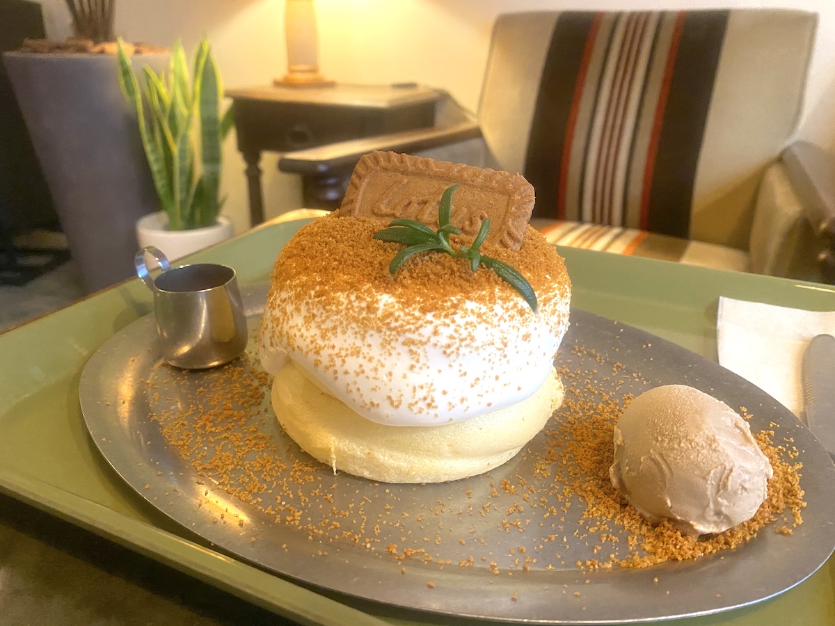 「ロータスパンケーキ」1540円