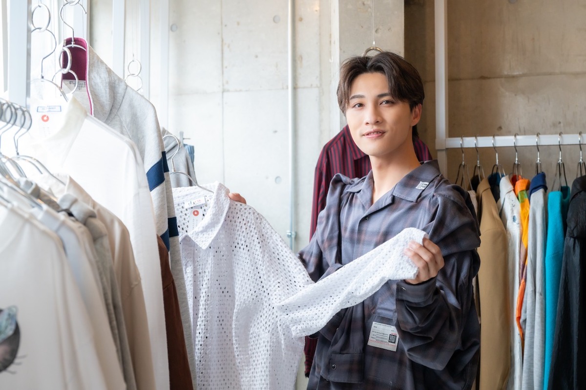 「1990s White color mesh shirt」1万7380円 ※在庫切れの可能性あり