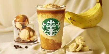 【スタバ新作・2026】バナナの甘さとコーヒーの香りが重なる「バナナ アフォガート フラペチーノ®」が5月27日（水）から発売！