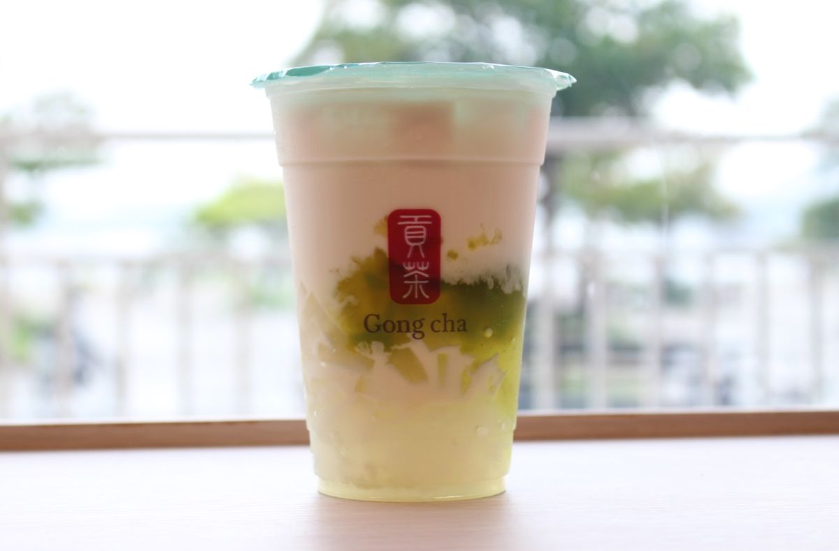 SHINEシャインマスカット ミルクティー（ICED/M）670円