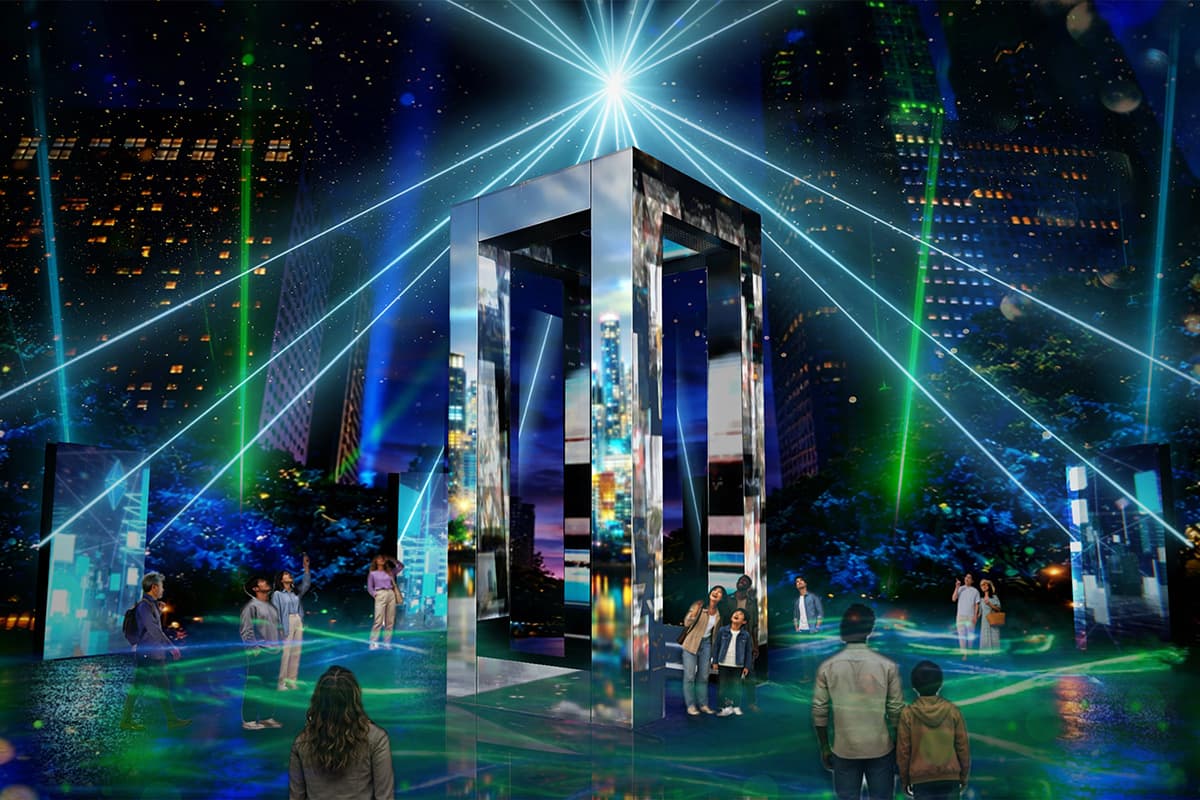 『Visible TOWER』（Visible CITY：ファンモアタイム広場）／V_T（ヴィ・ティー）／日本