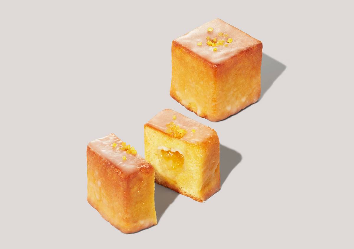 「レモンキューブケーキ」300円