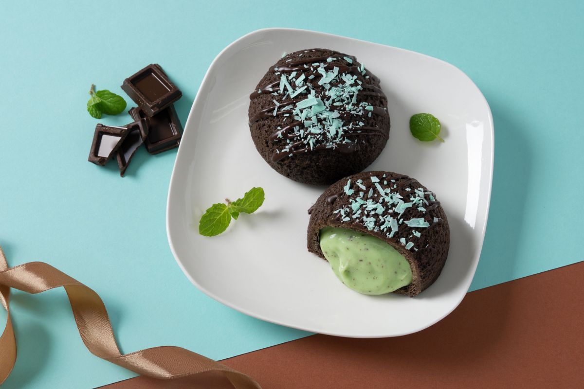 「チョコミントシュー」320円