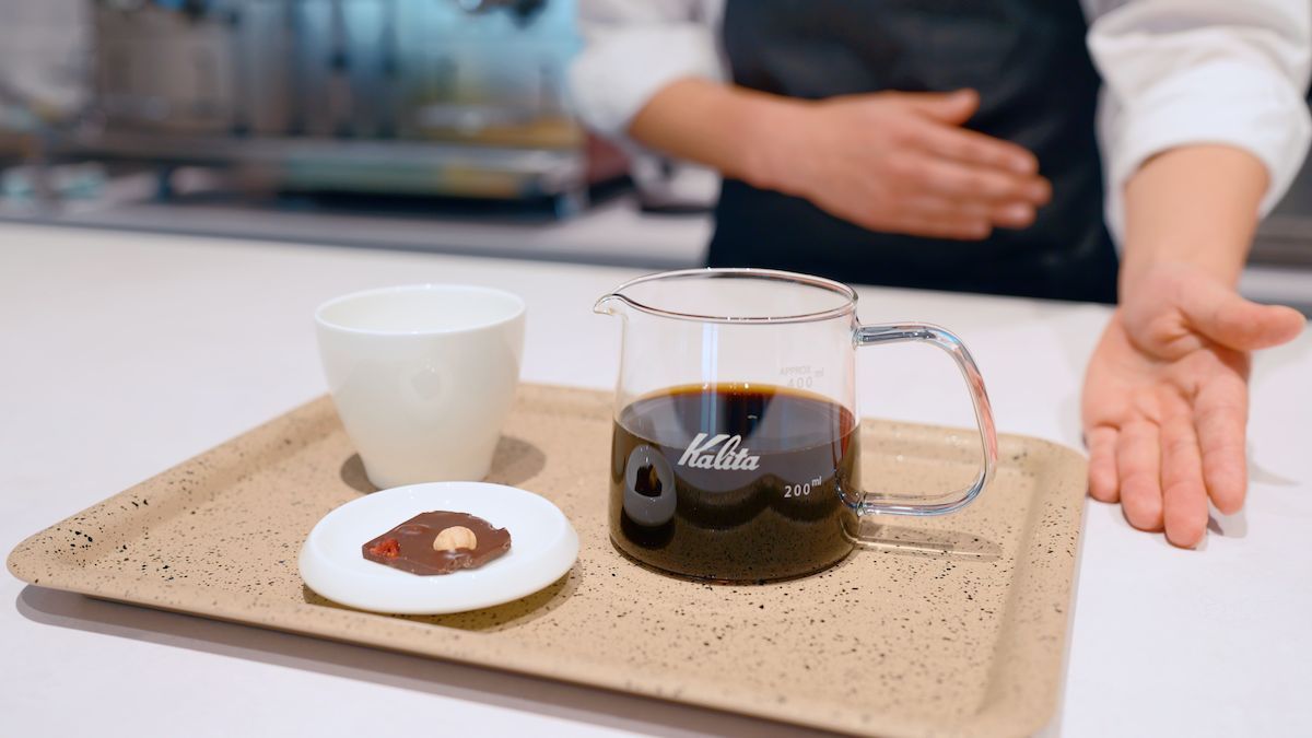 「ハンドドリップコーヒー」1400円