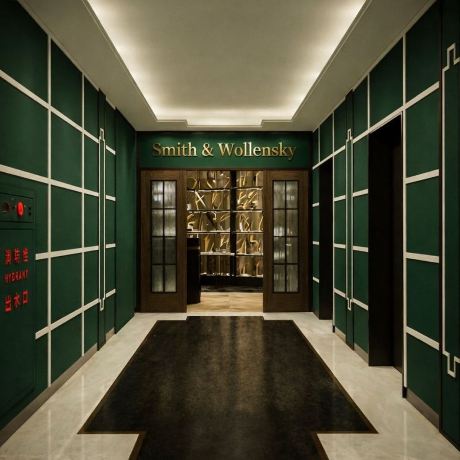 「Smith & Wollensky」エントランス