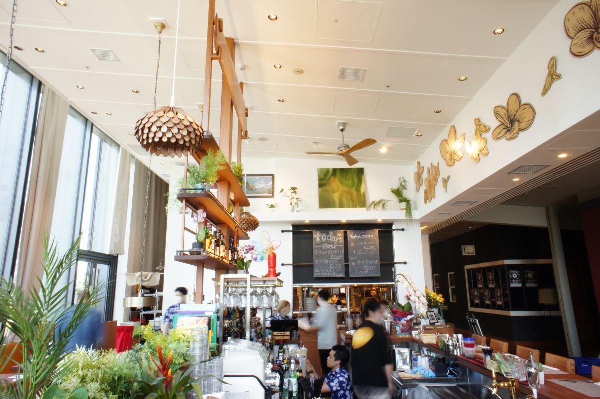 「Koko Head cafe」店内