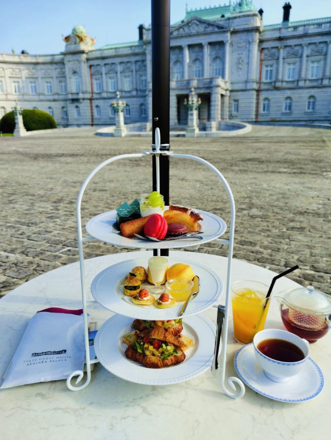 「アフタヌーンティー」7200円（2名分）。1日数量限定 ※要予約