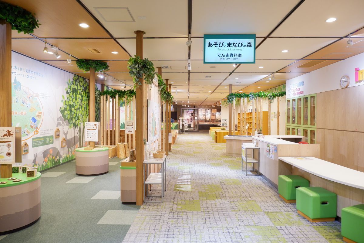 「でんきの科学館」館内