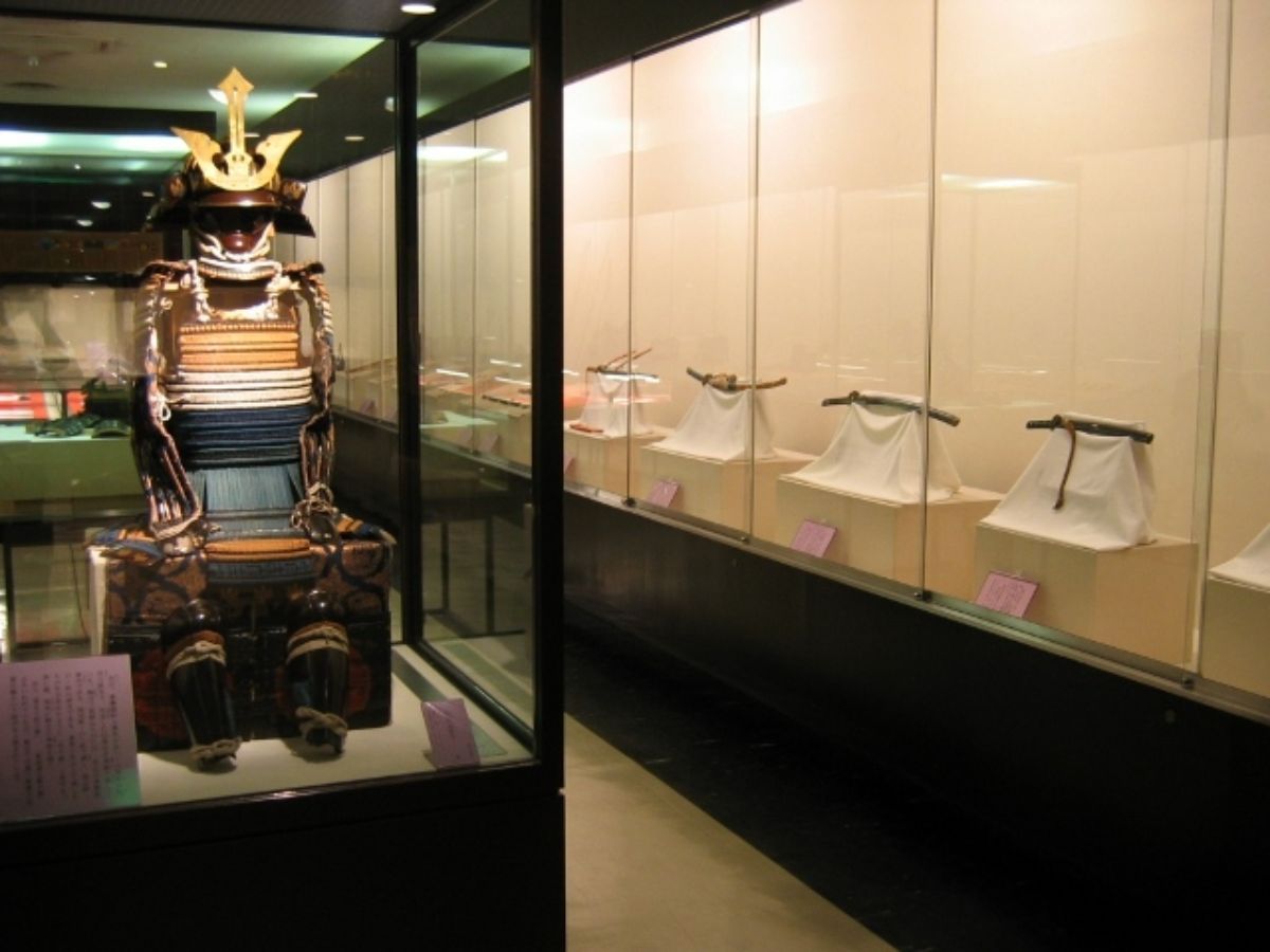 「熱田神宮宝物館」館内