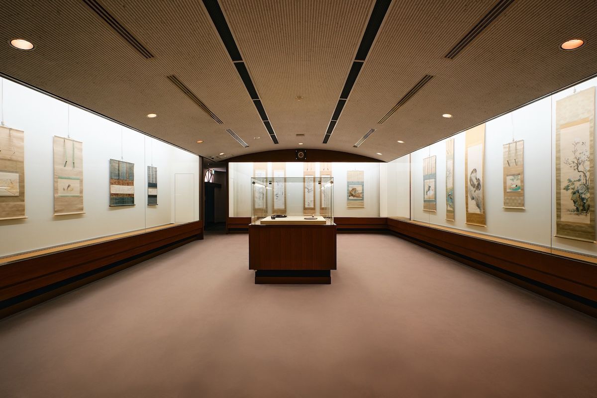 「桑山美術館」館内