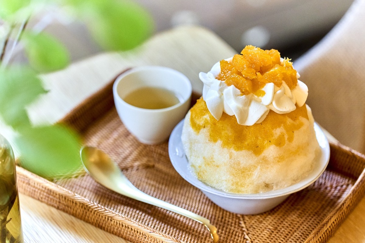 「せとかみかんのかき氷」1500円
