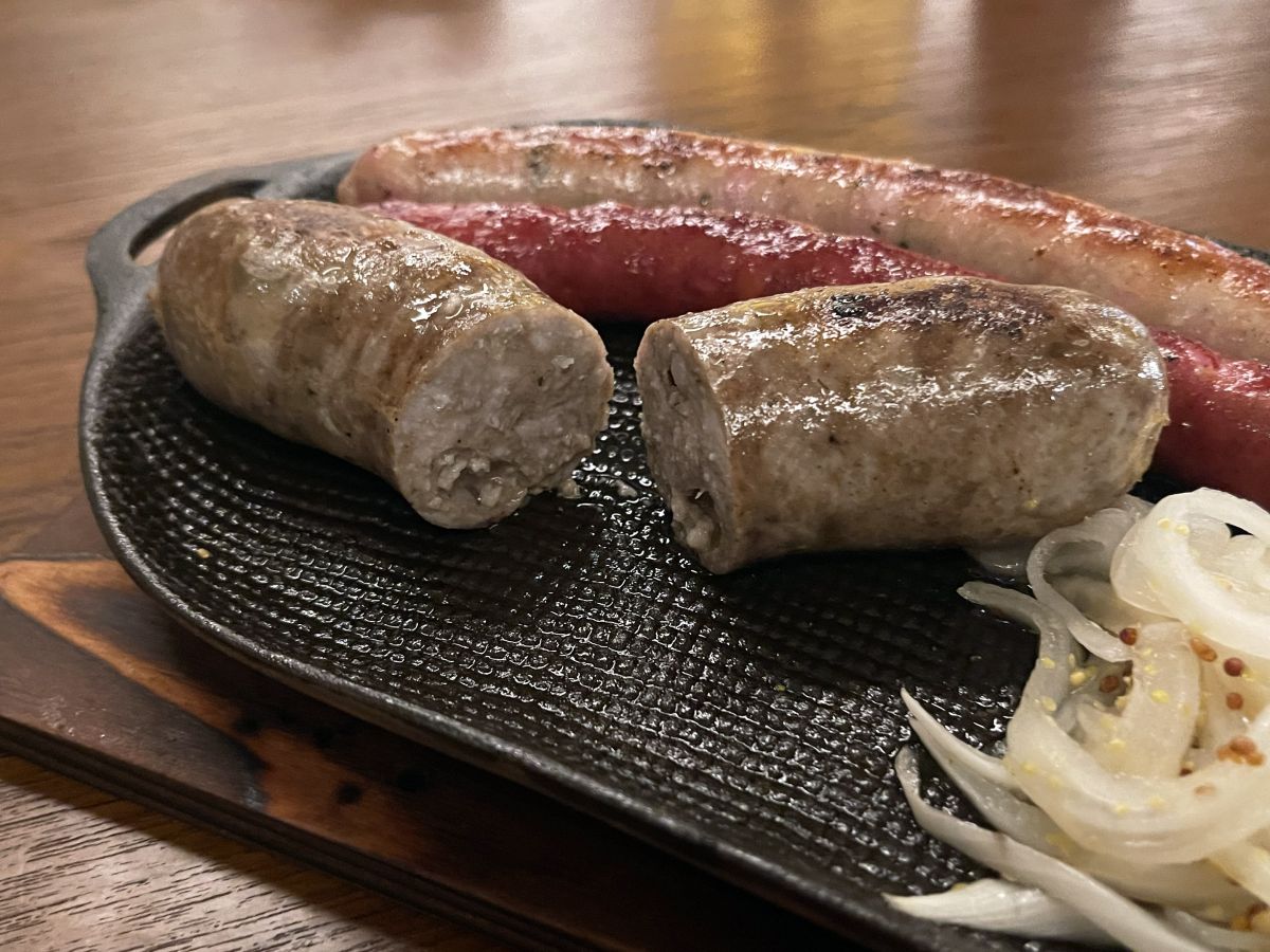 「自家製クラフトソーセージ」950円