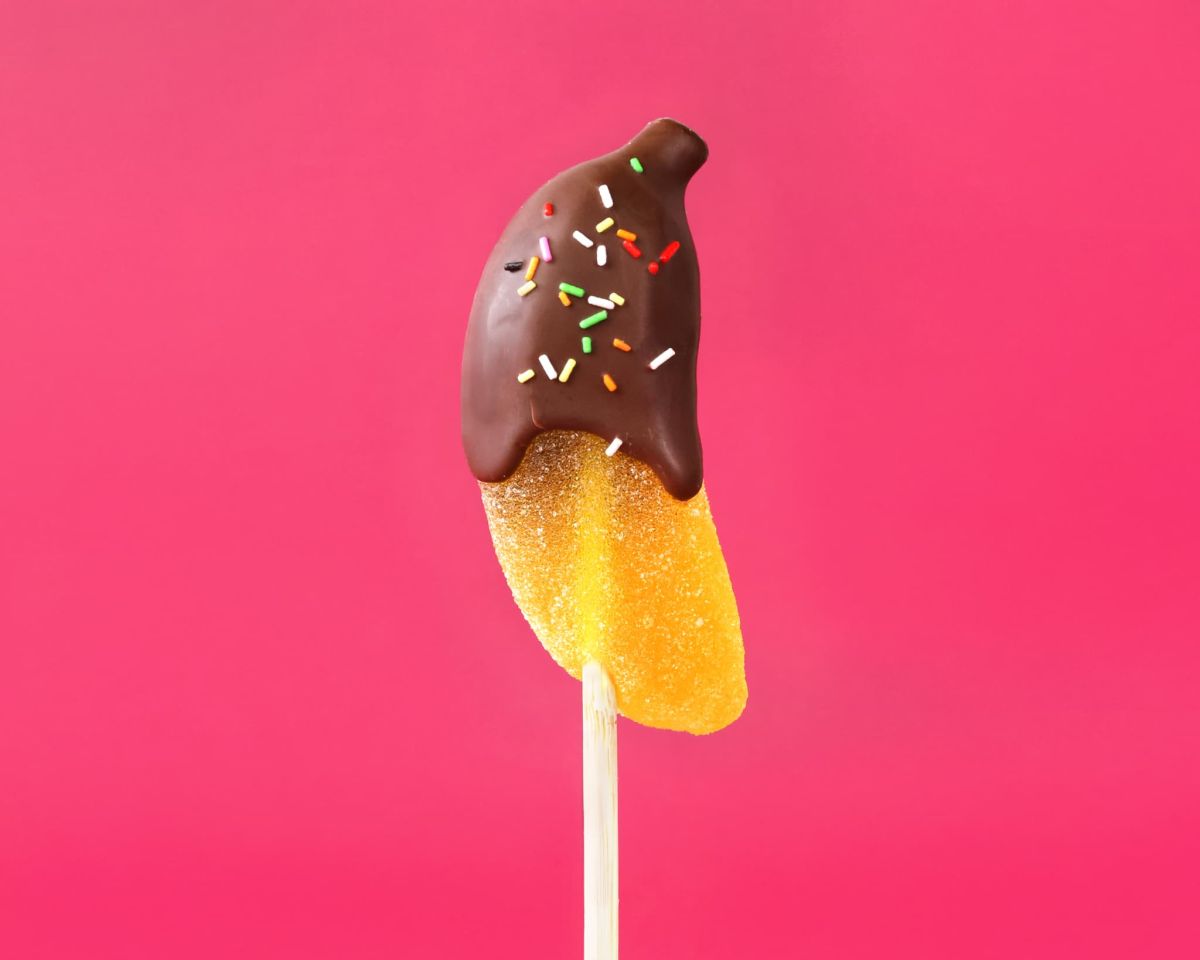 「チョコバナナグミ」1280円