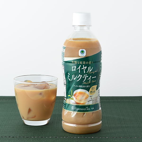 「ロイヤルミルクティー」150円