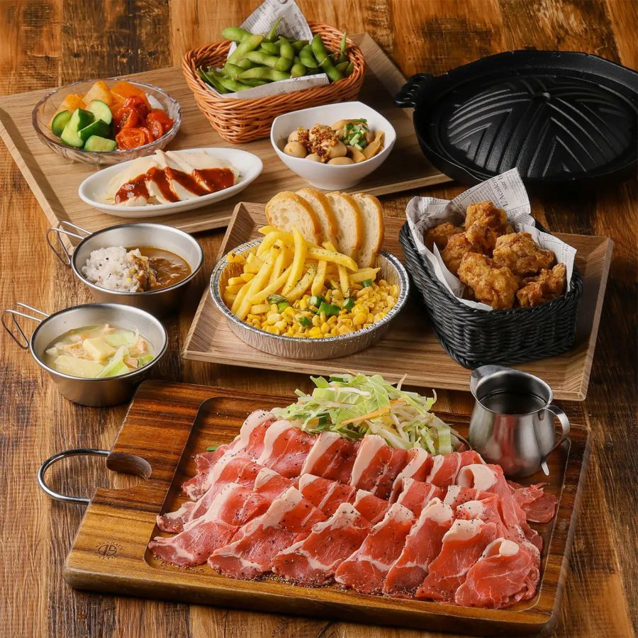 【北海道】ラムジンギスカンBBQコース
