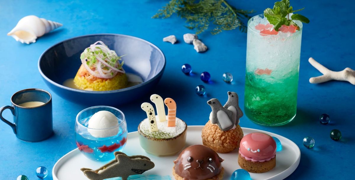 【ハイアット セントリック 銀座 東京】かわいい海の仲間がいっぱい！「すみだ水族館コラボアフタヌーンティー」