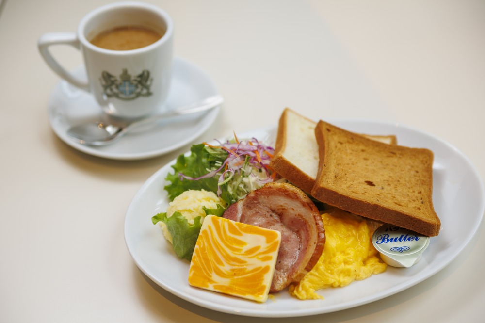 「三条モーニングセット」1480円