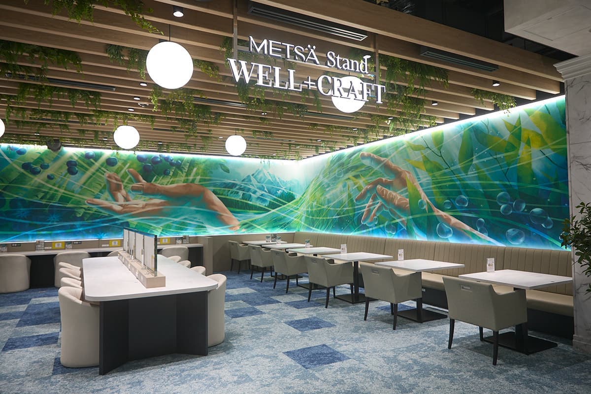カフェ&ラウンジ「WELL + CRAFT」