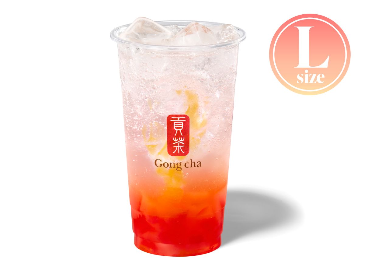ピーチフルピーチ スパークリングティー（ICED/L）760円