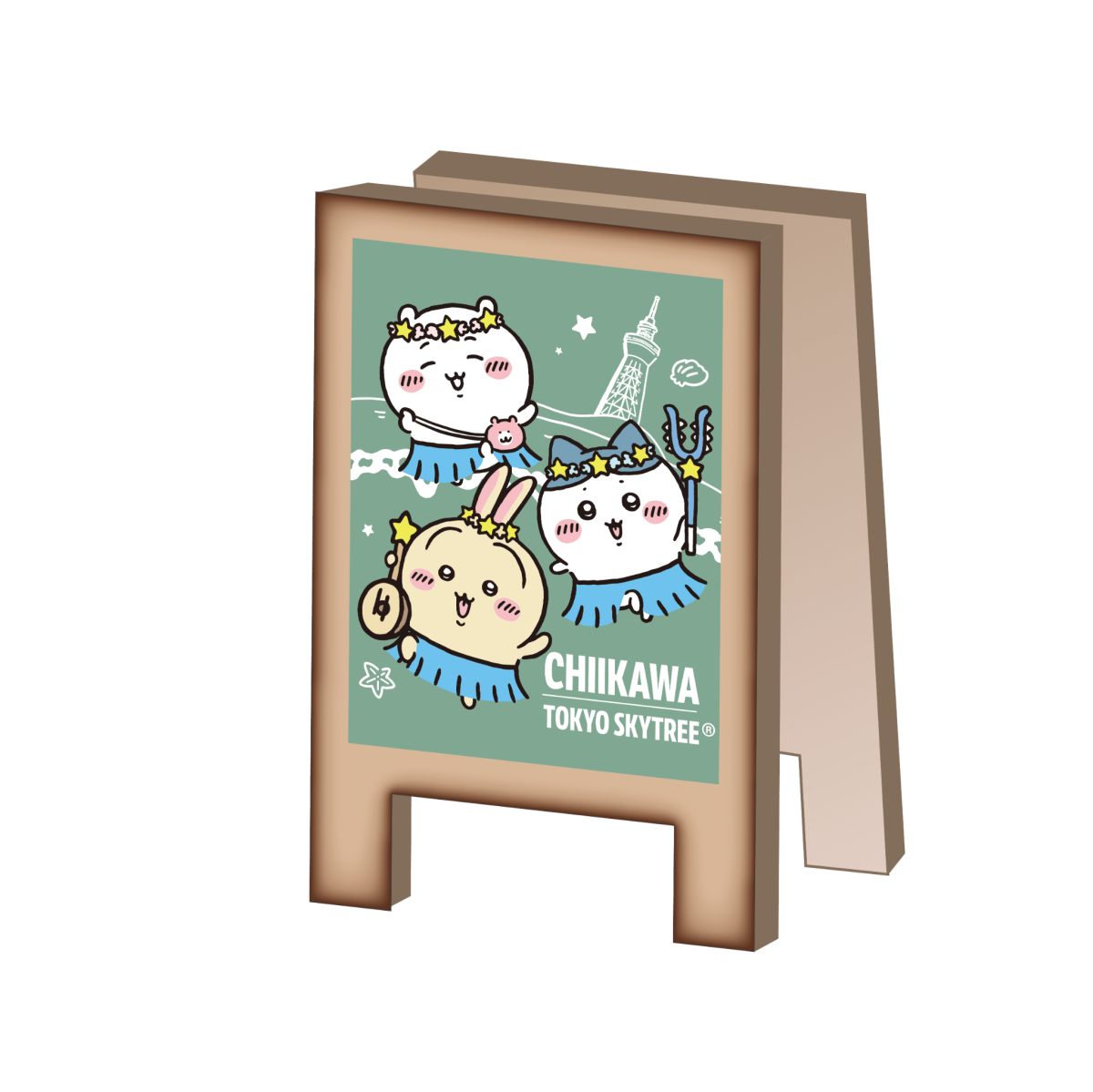 オリジナル看板風クリップ