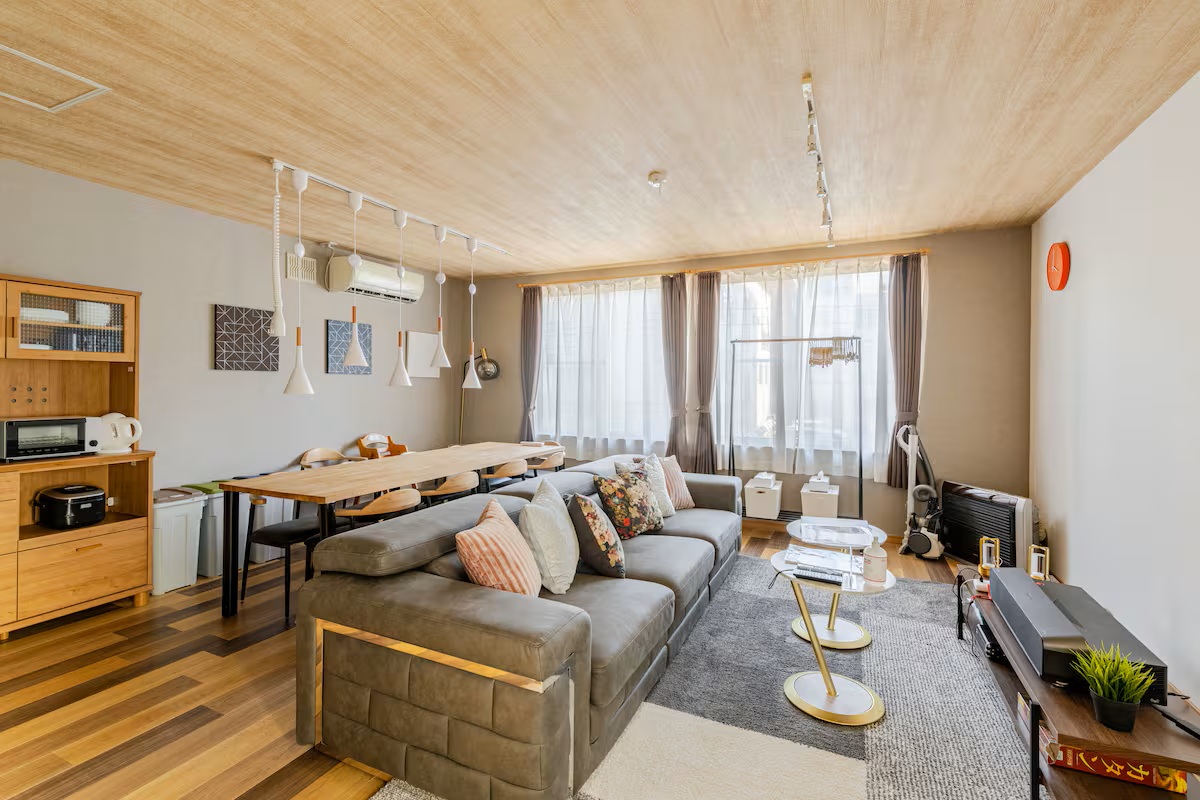 リビング／Photo：Airbnb