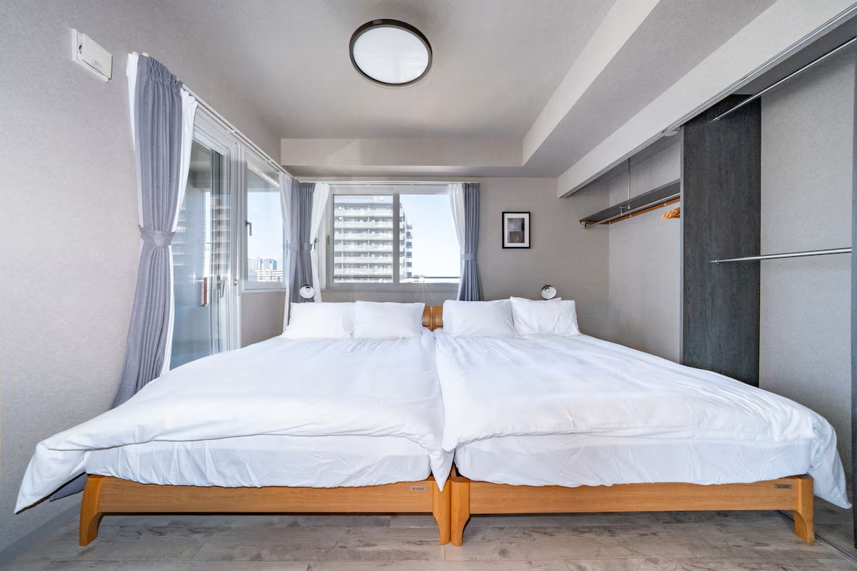 ベッドルーム／Photo：Airbnb