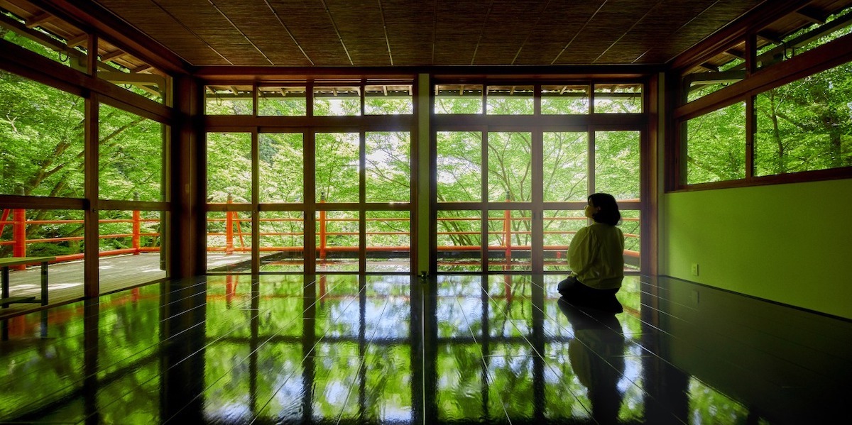 「今熊野観音寺 茶所 閑坐」