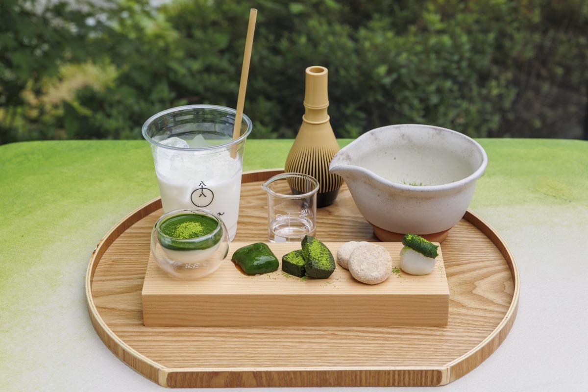「抹茶ラテセット（嵐山限定）」3000円