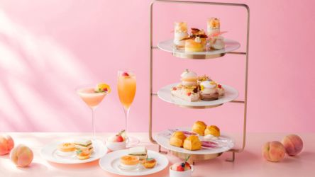 【ストリングスホテル東京インターコンチネンタル】旬の桃×芳醇なお茶を味わう「ピーチ＆ティーセレクションアフタヌーンティー」