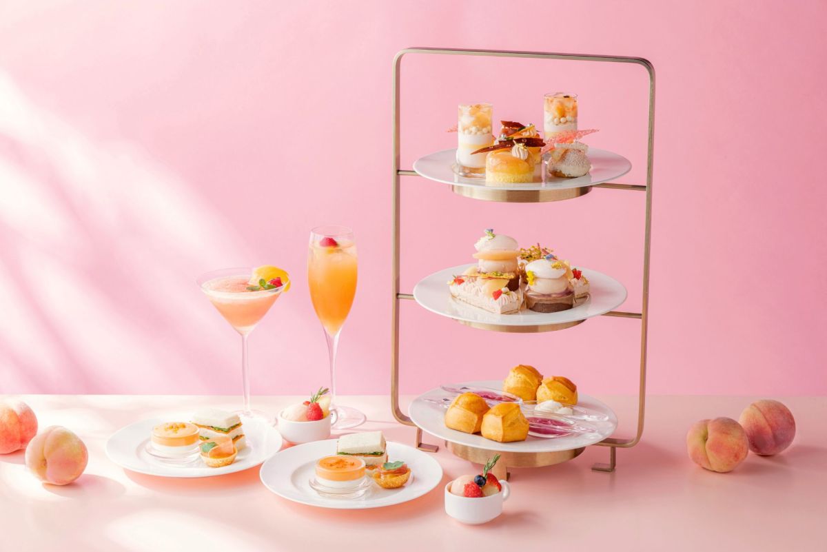 「ピーチ＆ティーセレクションアフタヌーンティー」 