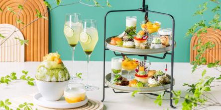 【東京ベイ潮見プリンスホテル】八ヶ岳天然氷の抹茶かき氷とアフタヌーンティーが同時に楽しめる！「抹茶かき氷のアフタヌーンティー ～Matcha×Summer Fruits Escape～」を実食レポ