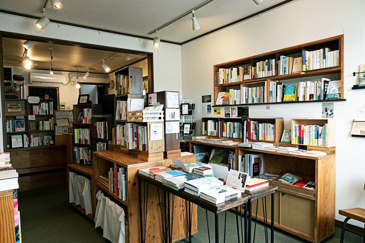 「BREWBOOKS」店内