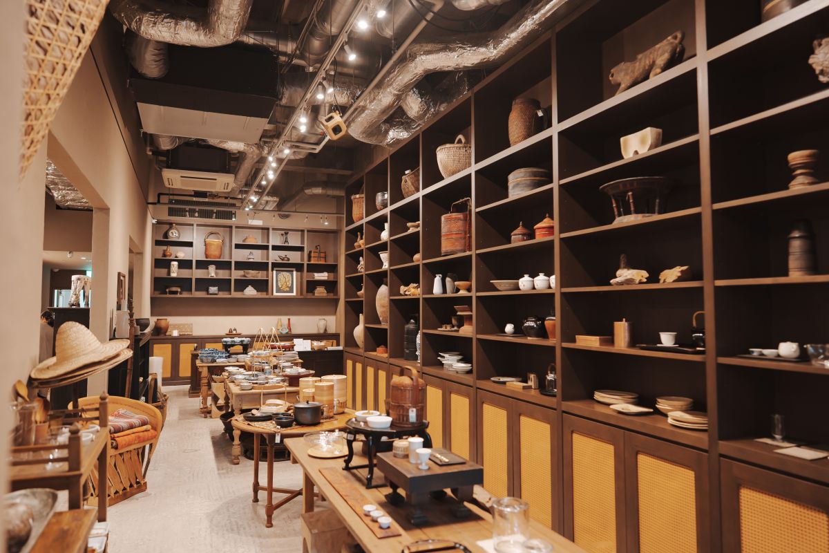 日本橋兜町のショップCASICA KABUTOCHOの内観
