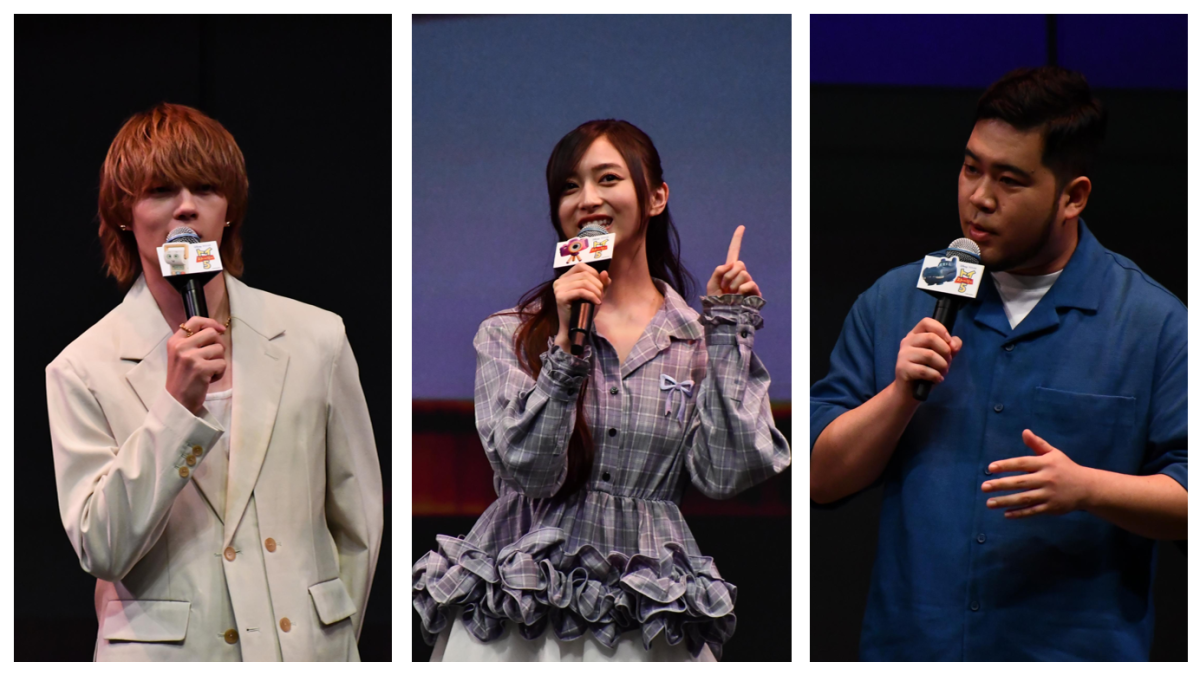 （写真左から）佐野勇斗さん、井上和さん、松井ケムリさん