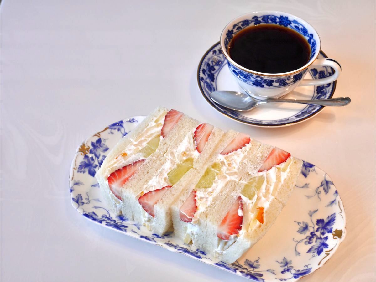 「フルーツサンド」1540円
