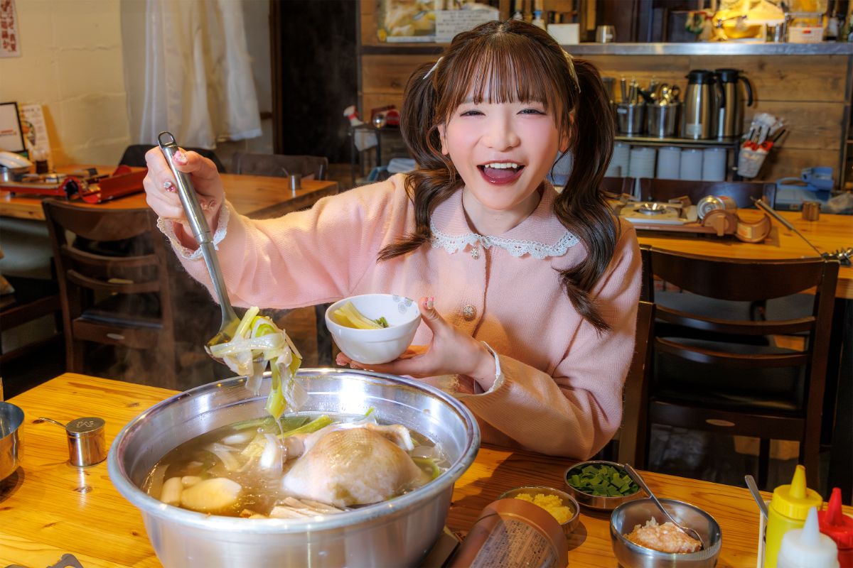 鍋をよそうもえあず