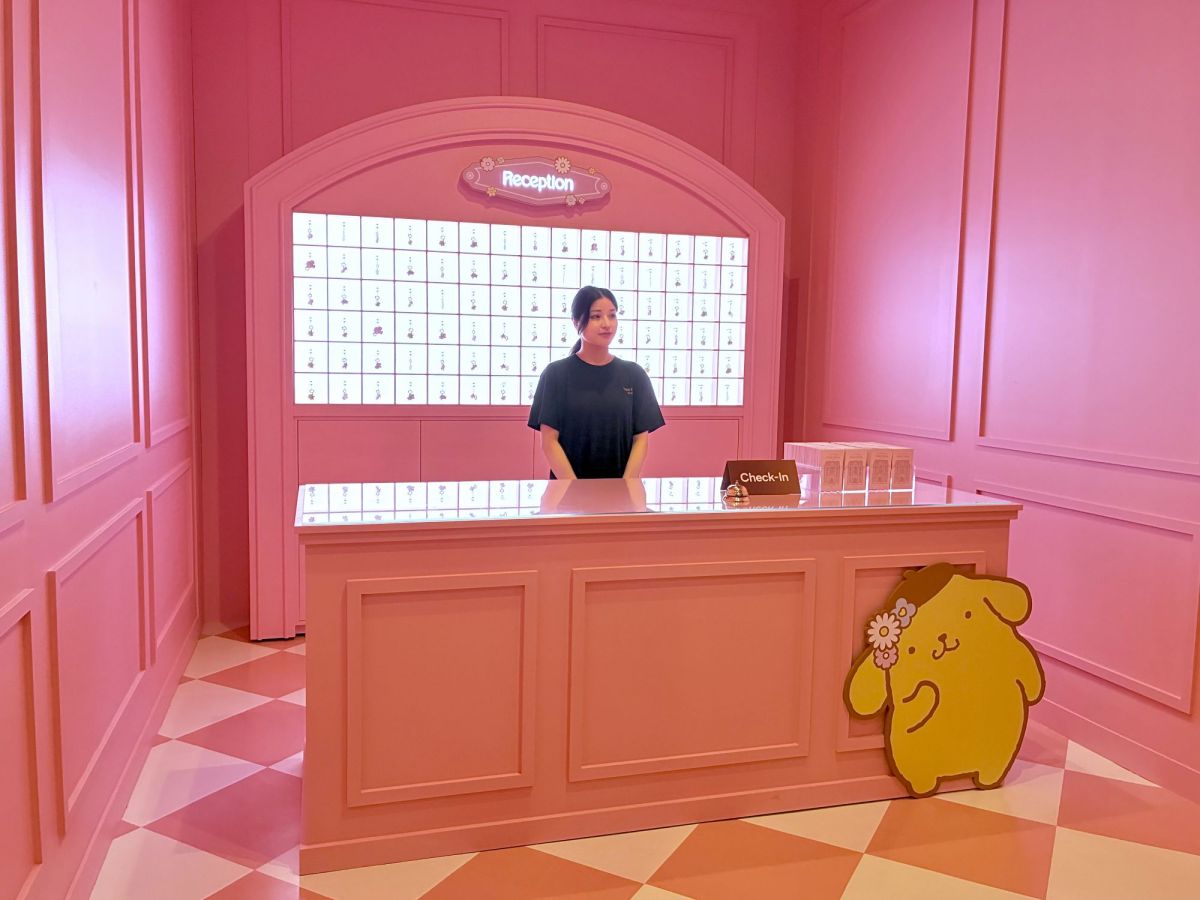チェックインロビー
